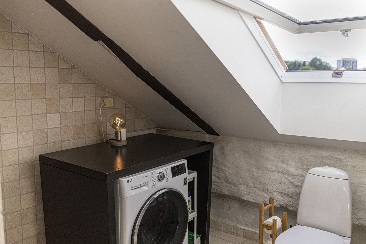 Vaskemaskin med tørkefunksjon er inkludert Galleribilde