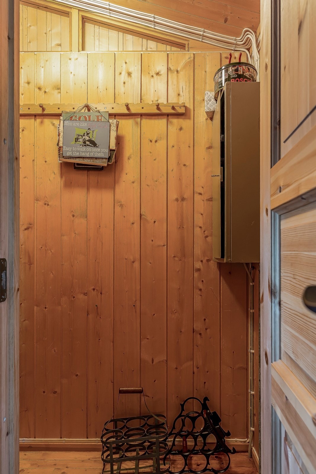 God lagringsplass i utvendig bod. Galleribilde