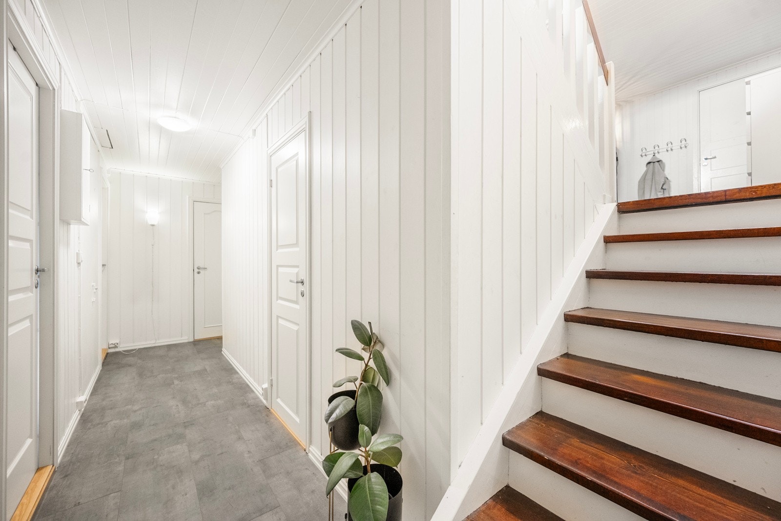 Gang i underetasjen. Galleribilde