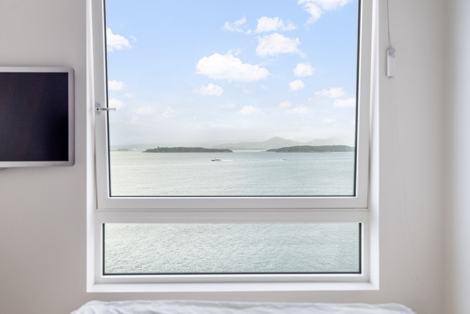 Nydelig utsikt fra soverom Galleribilde