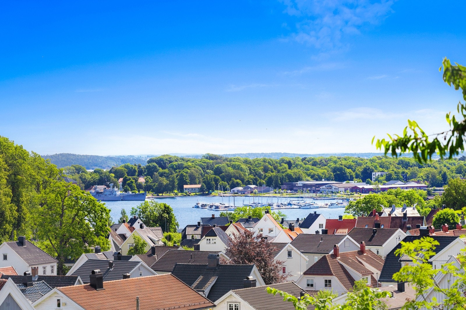 Og motsatt vei mot Karljohansvern Galleribilde