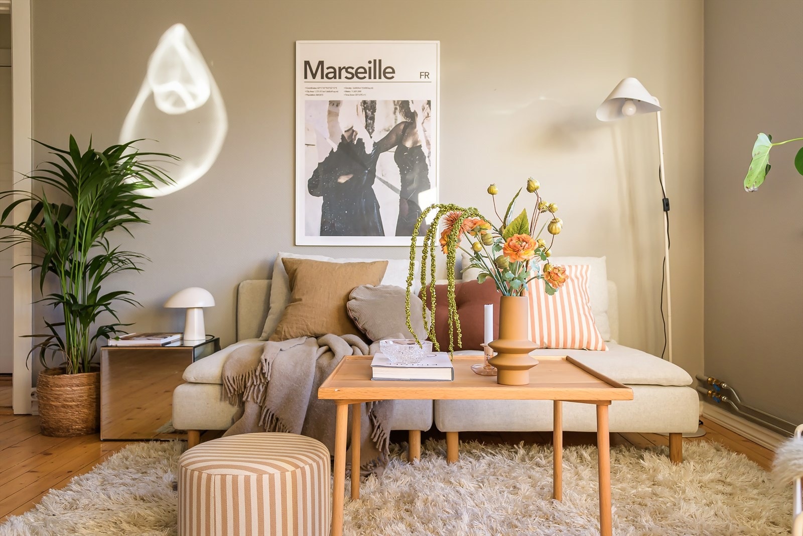 Felleskostnadene inkluderer oppvarming og varmtvann. Galleribilde