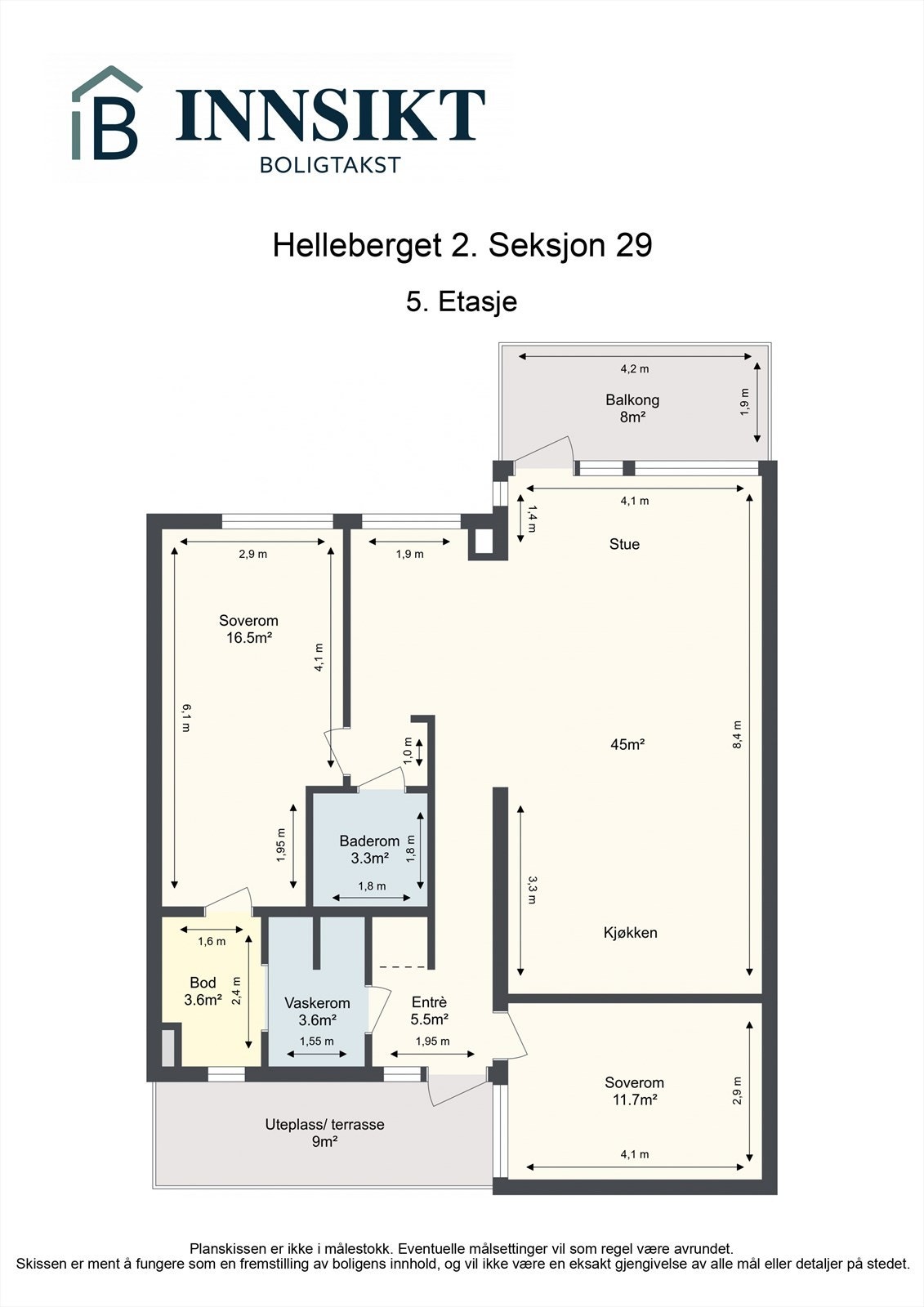 Planskisse. Galleribilde