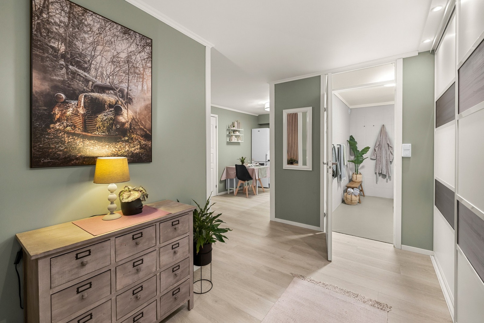 Entré/gang Galleribilde