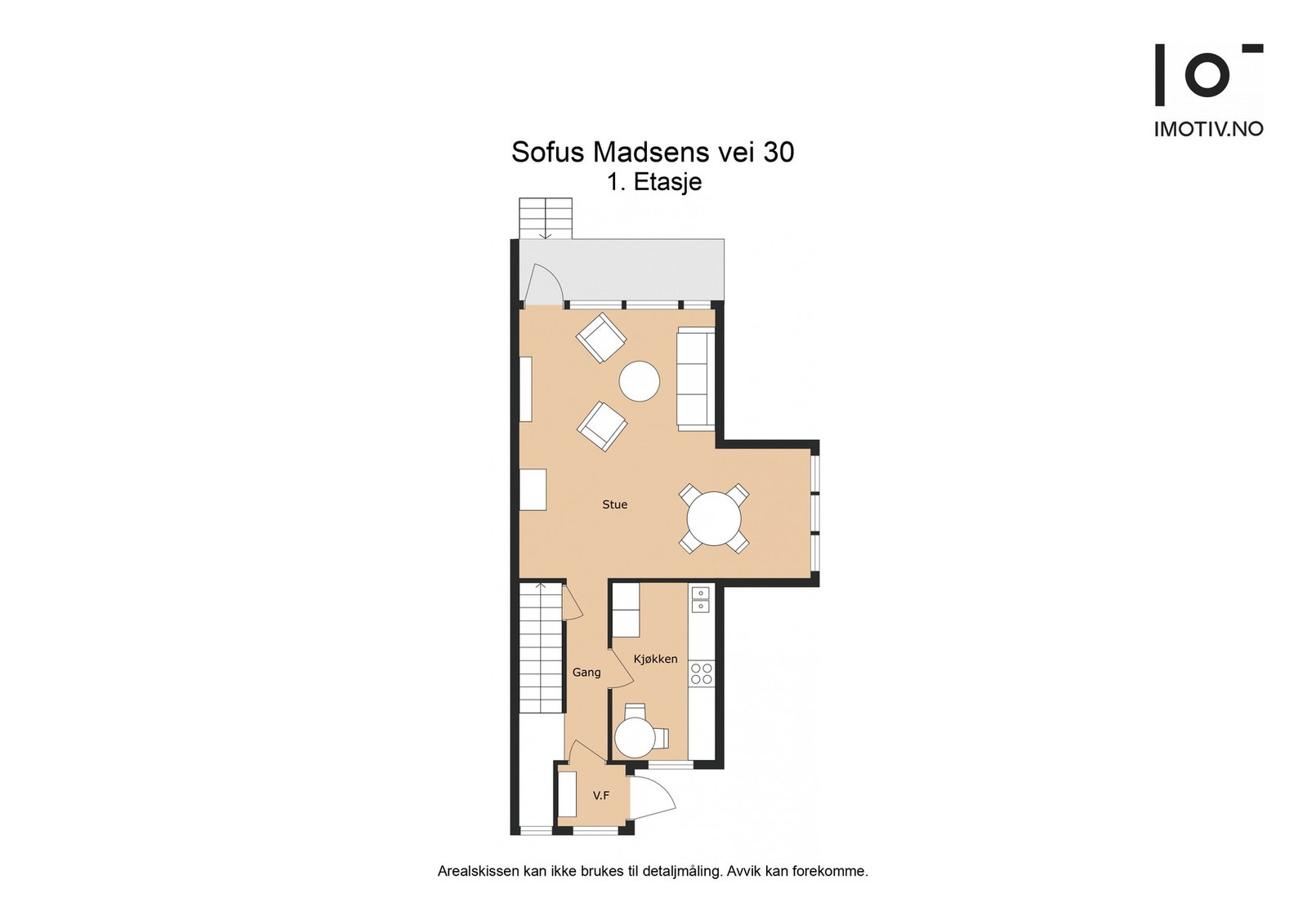- Planløsning hovedetasje - Galleribilde