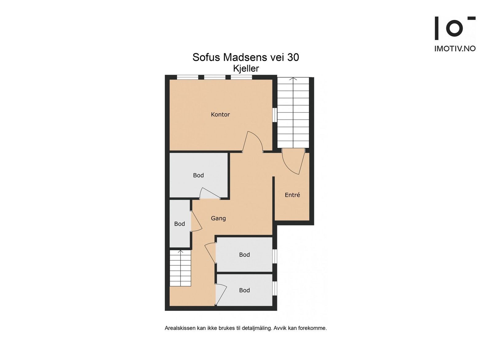 - Planløsning kjeller - Galleribilde