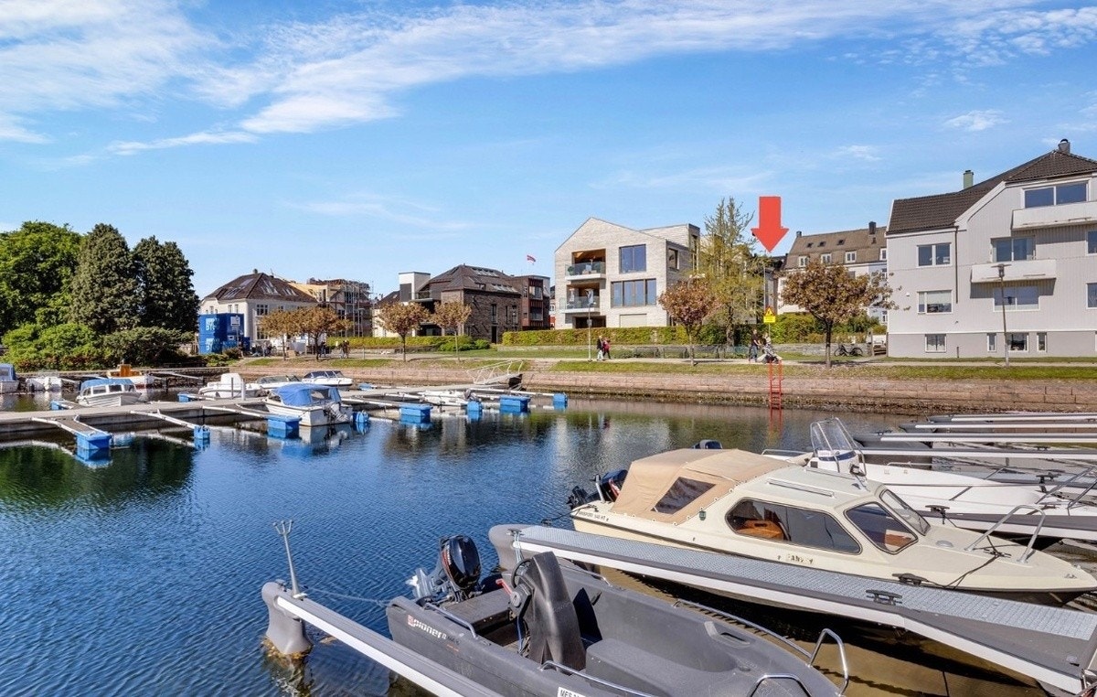 Beliggenhet ved Strandpromenaden Galleribilde