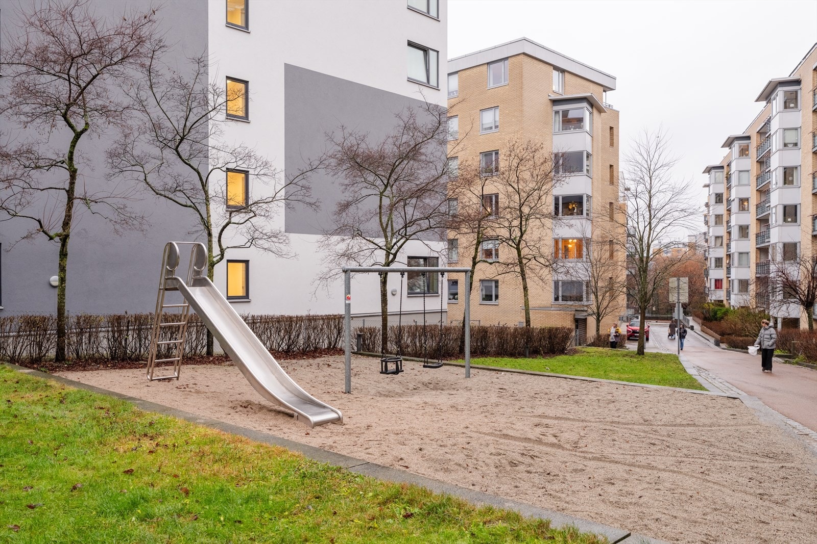 Sameiet består av 79 boligseksjoner, fordelt på 2 bygninger Galleribilde