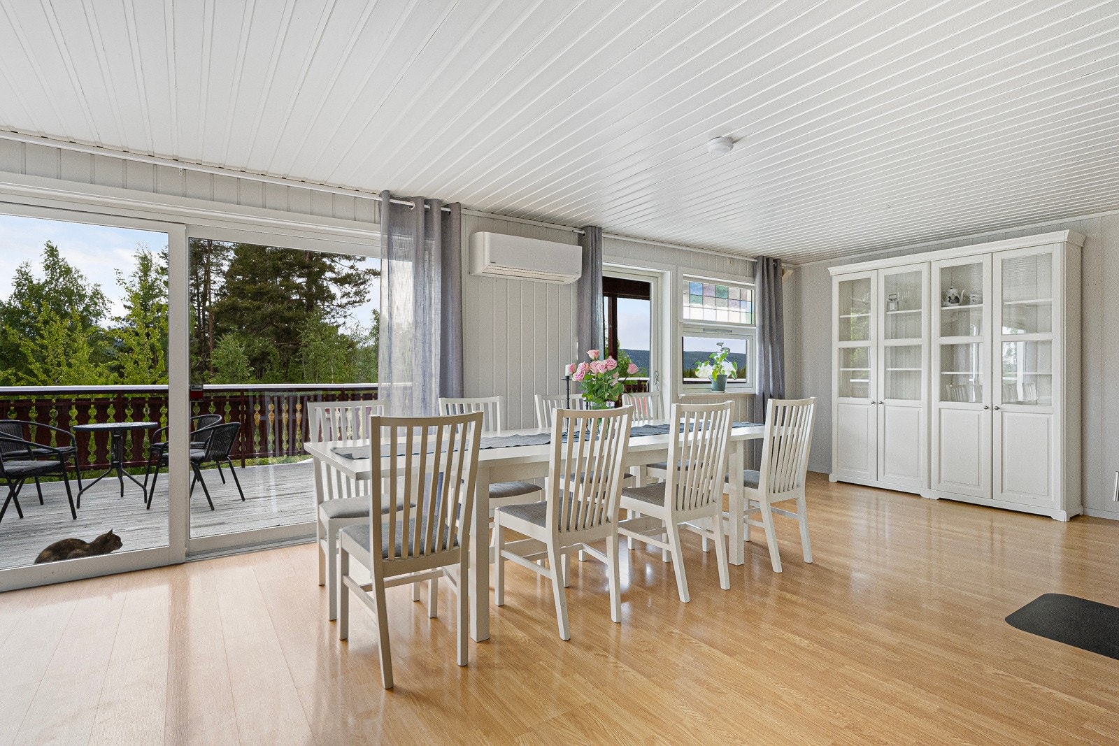 Varmepumpe på vegg Galleribilde