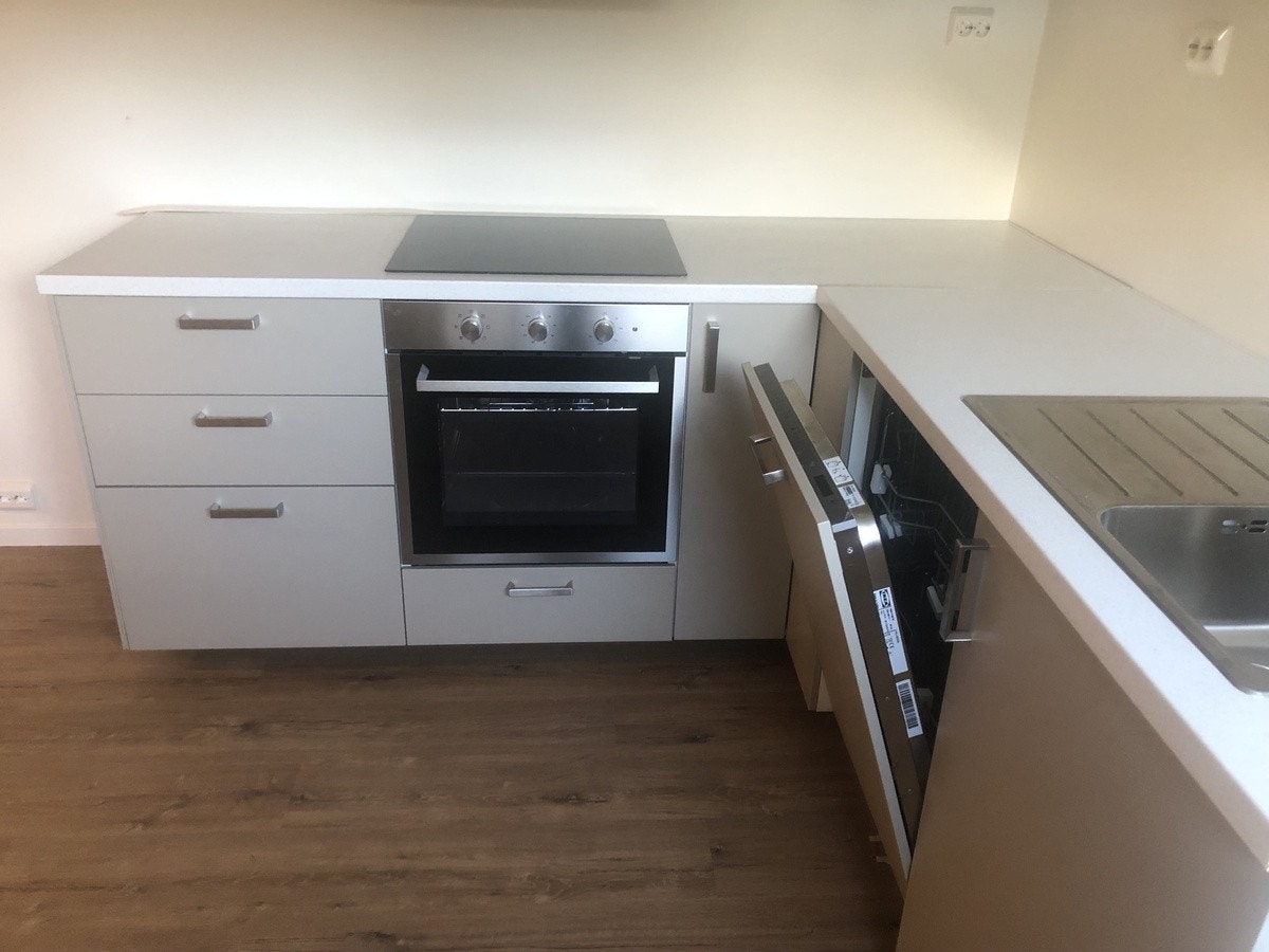 Helt nytt integrert komfyr - induksjon Galleribilde