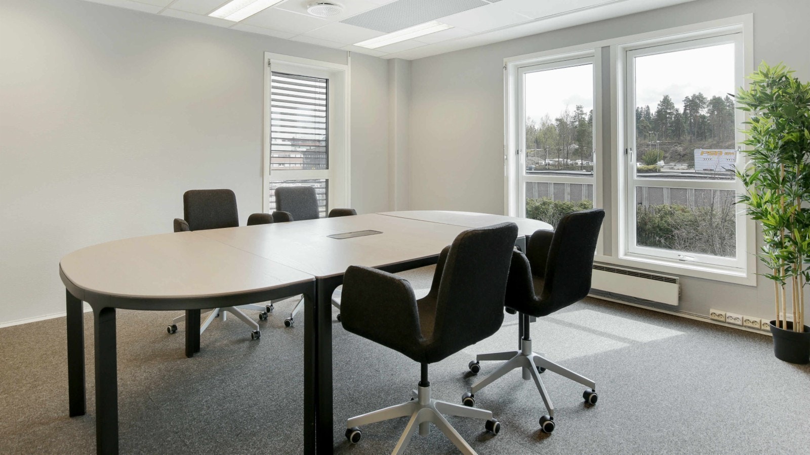 Møterommene er store og behagelige. Galleribilde
