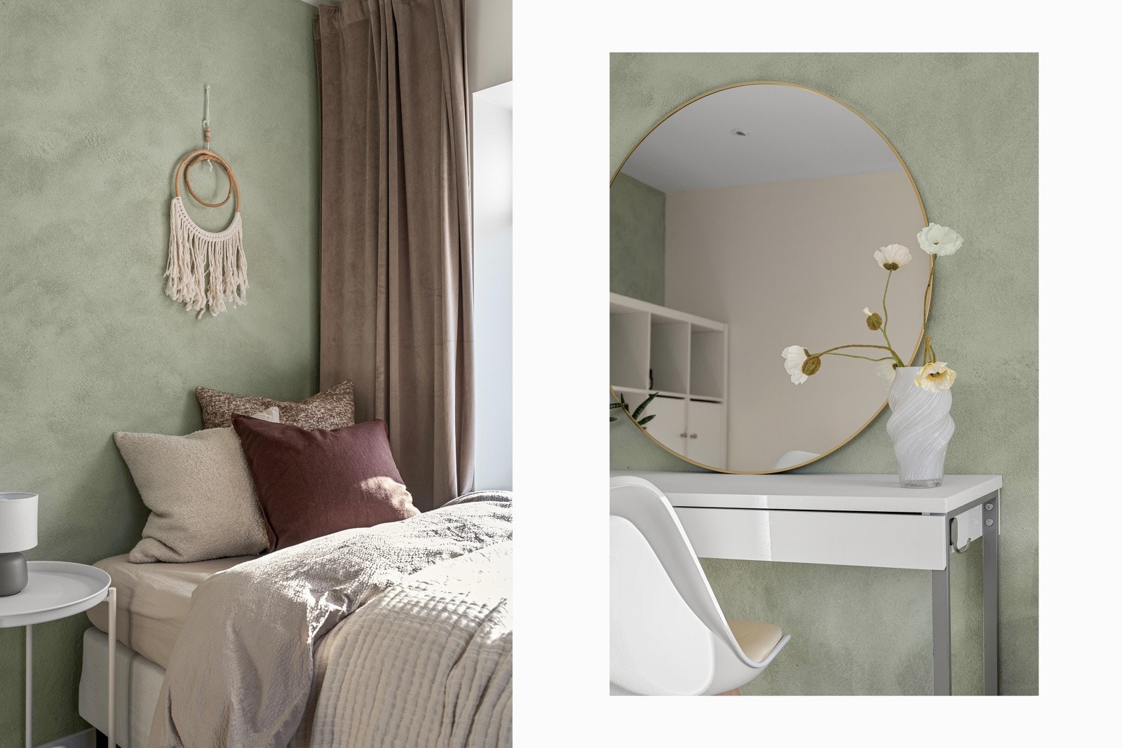 Plass til dobbeltseng med tilhørende møblement og garderobeløsning. Galleribilde