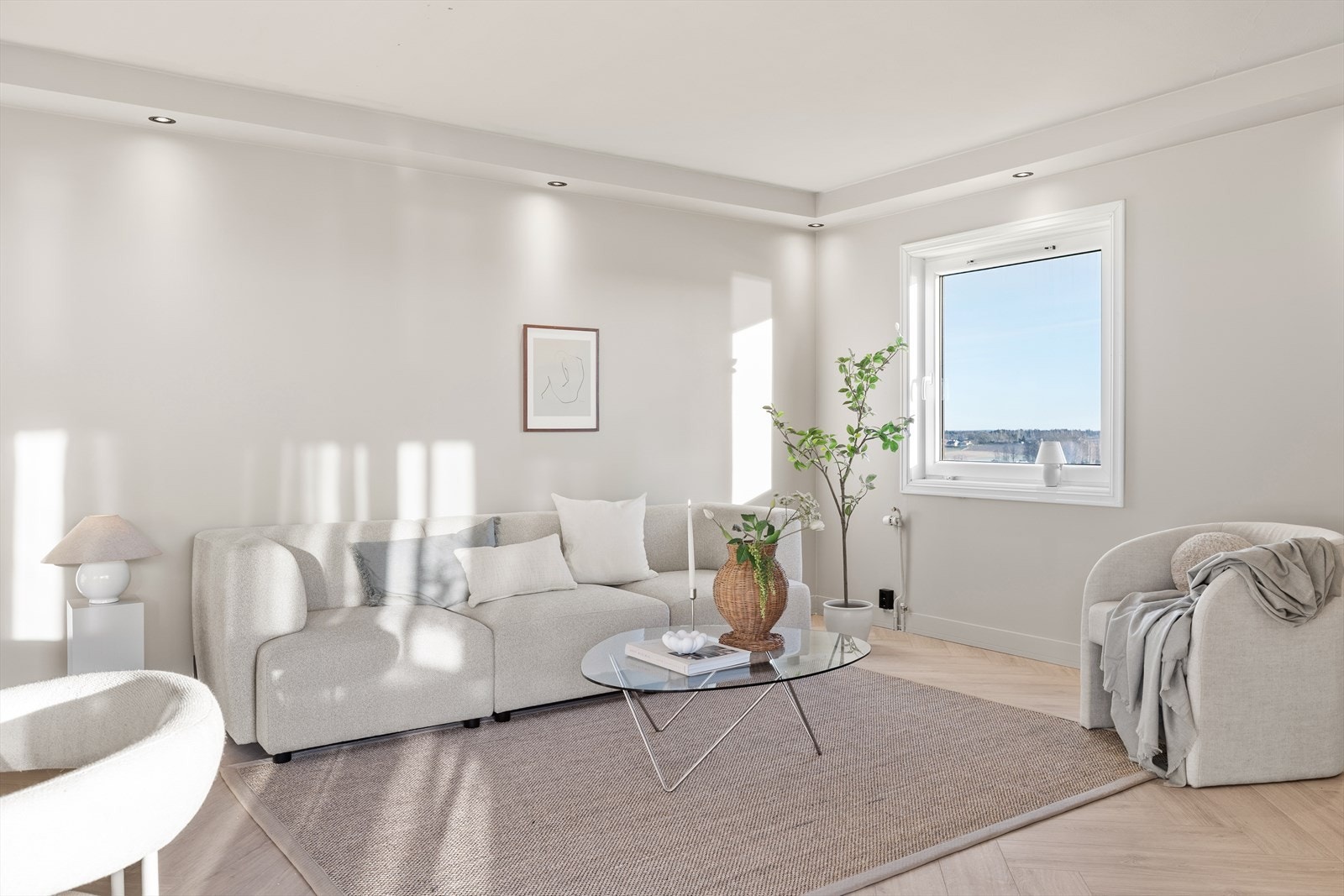 Rommene oppleves både lyse og innbydende. Galleribilde