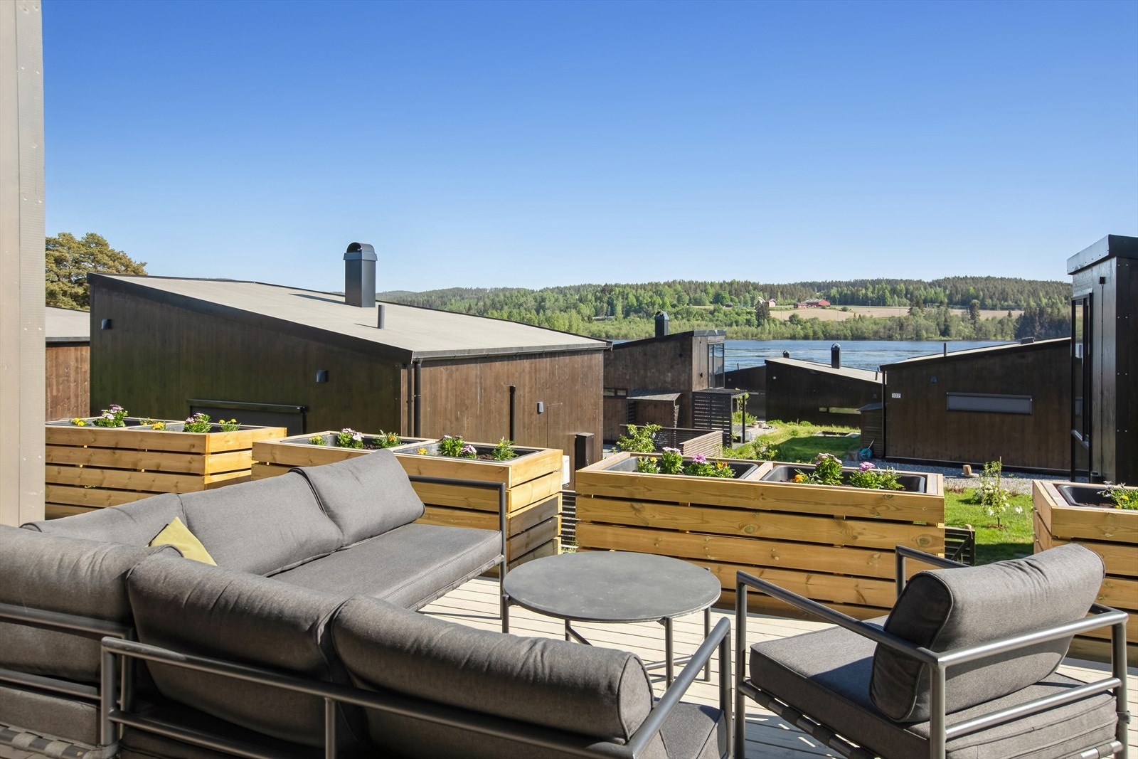 Naturskjønn utsikt til Glomma. Galleribilde