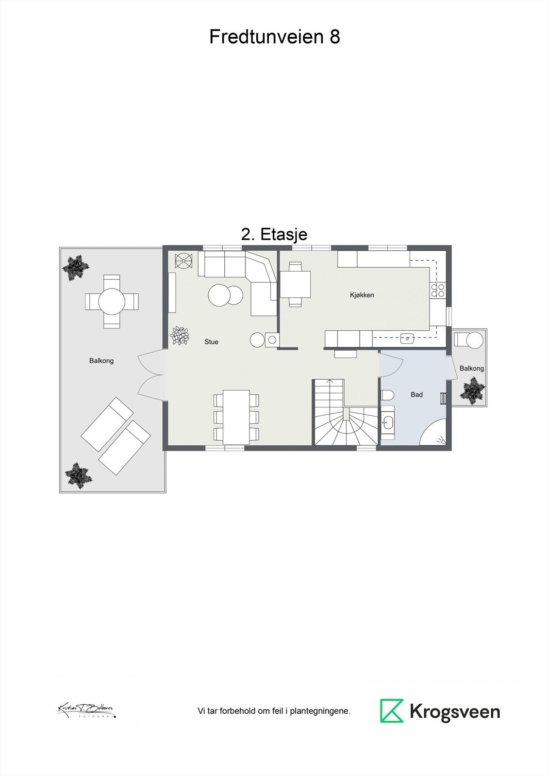 Planskisse 2. etasje. Galleribilde