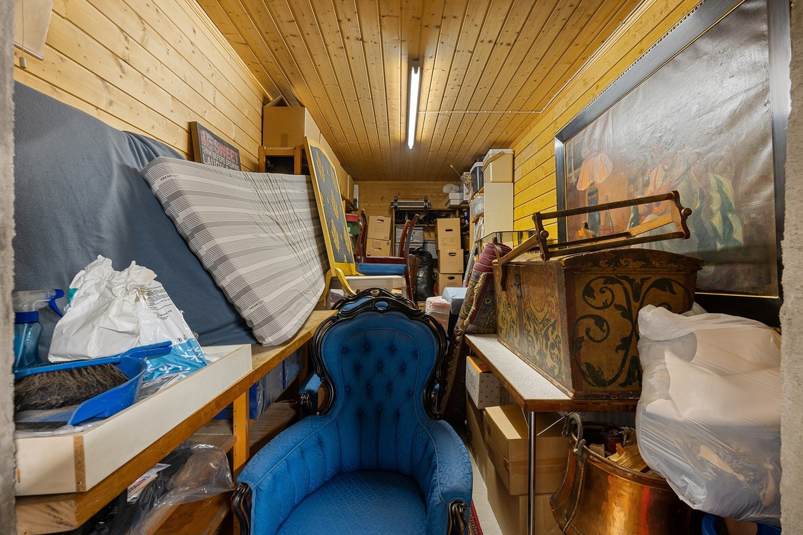 Leiligheten har tilgang til en disponibel bod på ca. 11 kvm i felles kjeller Galleribilde