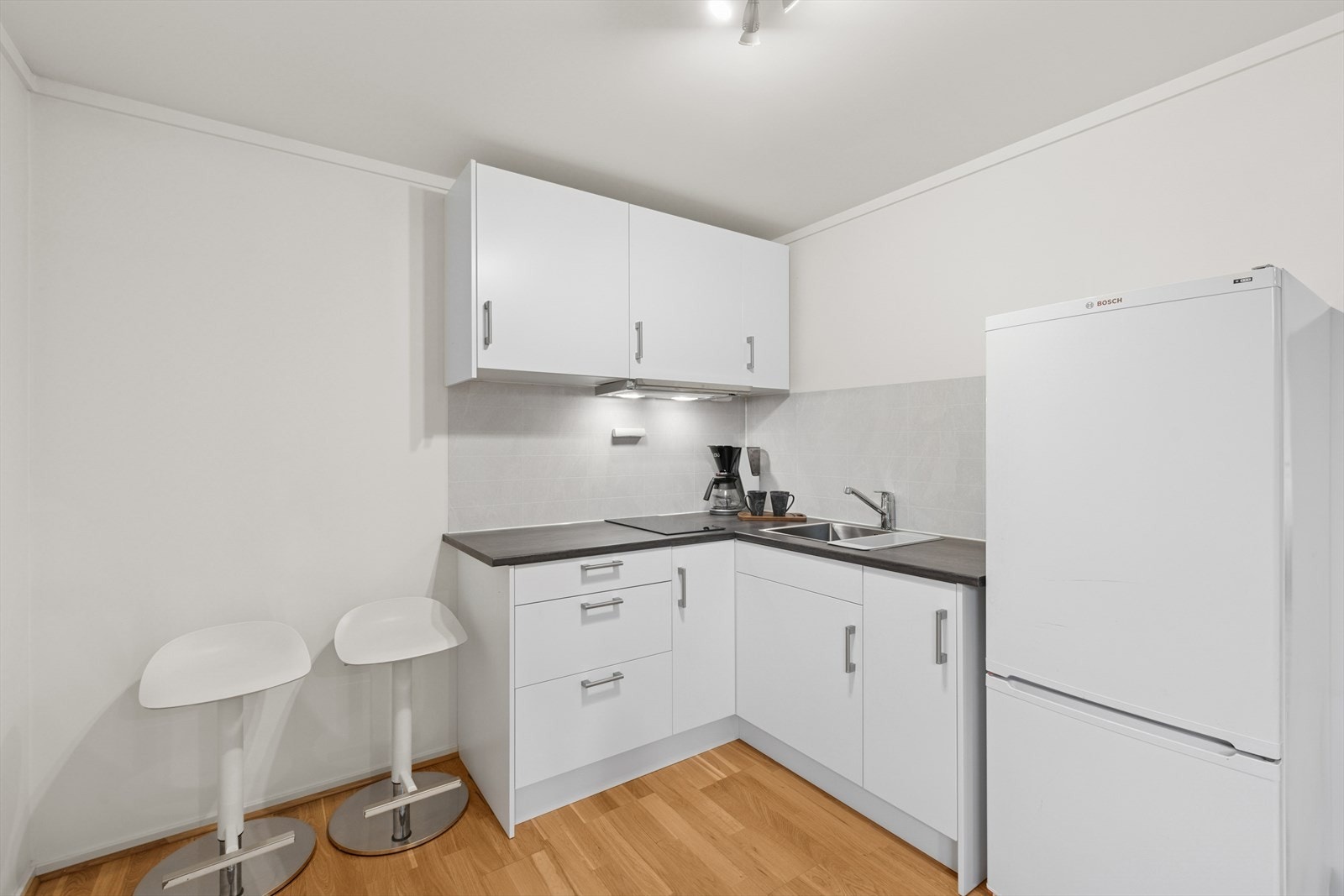 Utleiedel: Hybel-kjøkken ble montert i 2022. Galleribilde