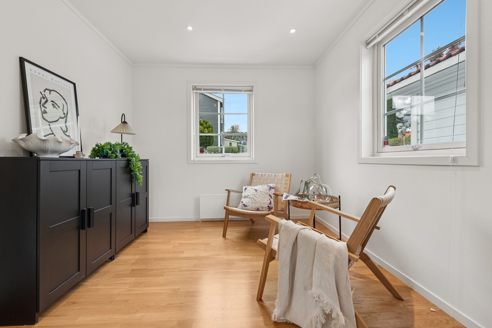 Dersom man har behov for et ekstra soverom eller kontor, er det også enkelt å gjøre om til dette. Galleribilde