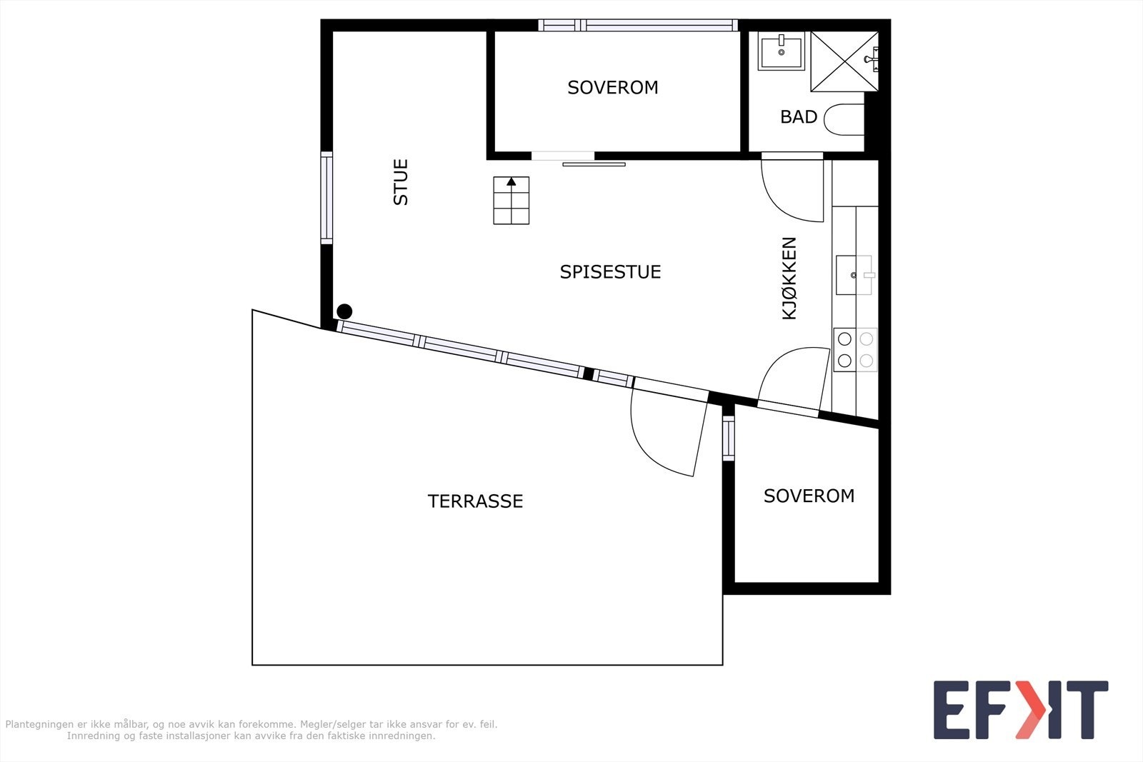 Plantegning. Galleribilde