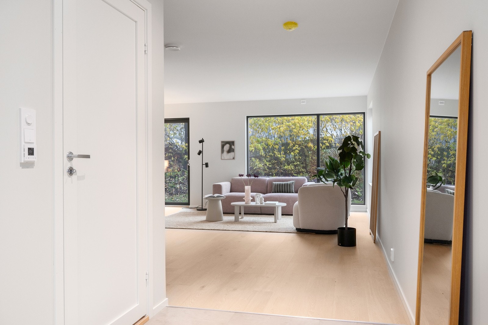 I denne stuen kan det også etableres et fjerde soverom ved behov. Galleribilde