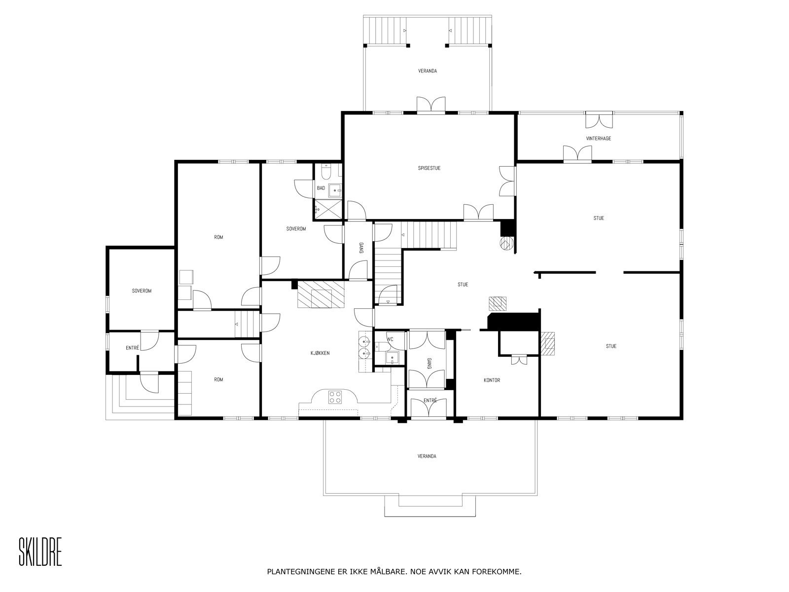 1. etg Våningshus Galleribilde