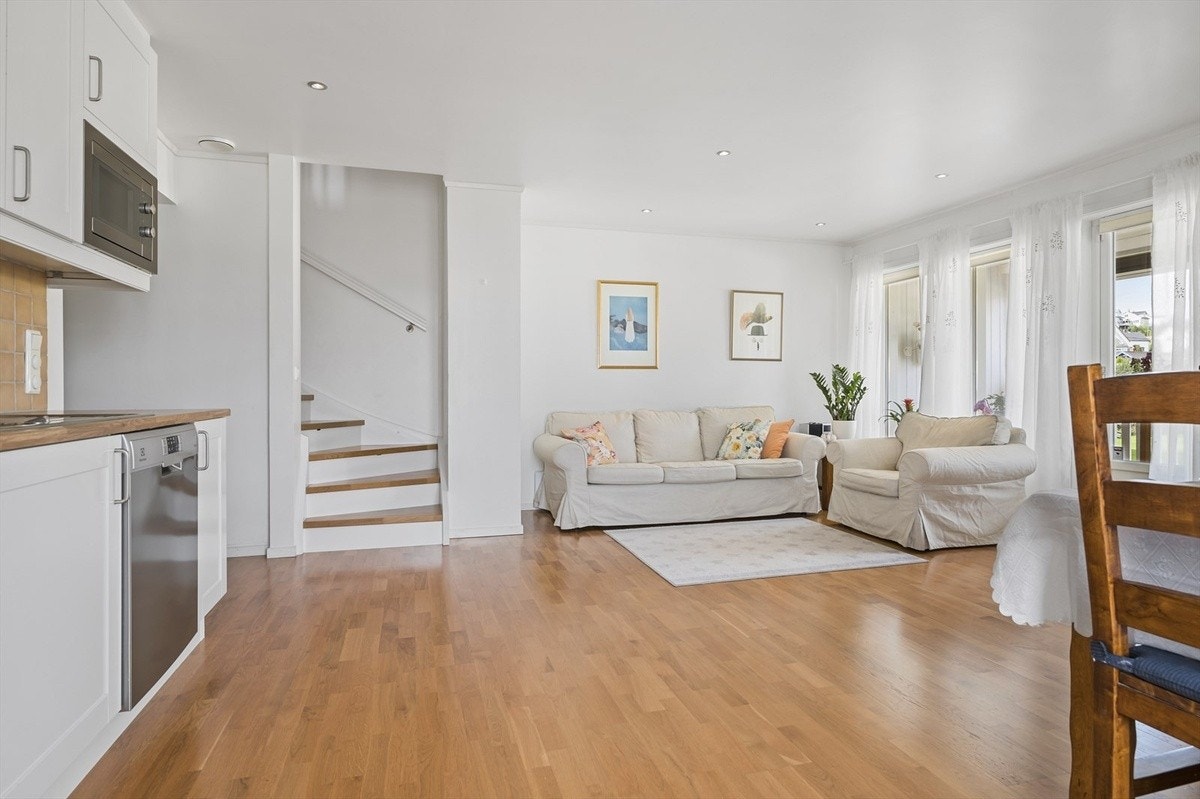 Bilde før oppussing og etablering av ekstra soverom. Galleribilde