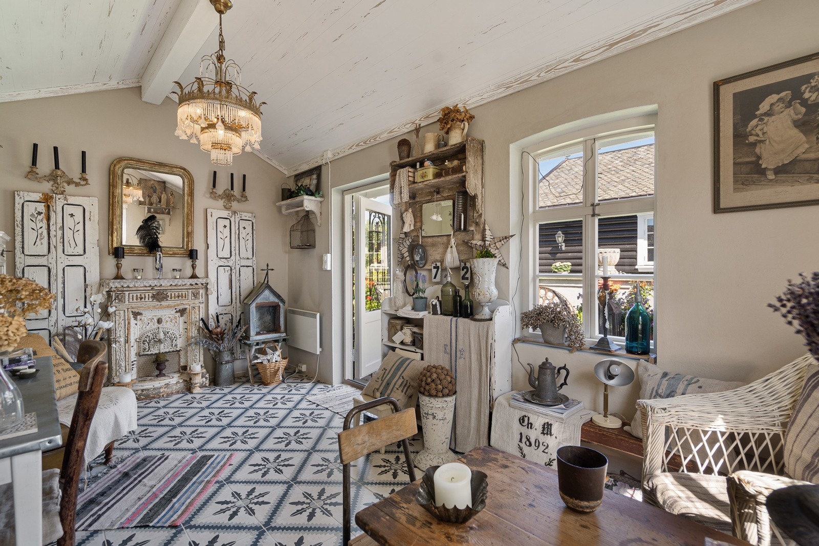 Innredet uthus Galleribilde