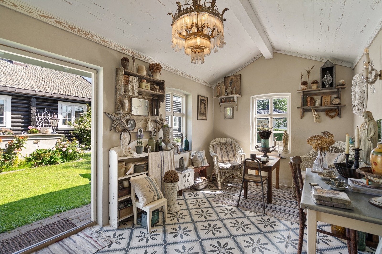 innredet uthus Galleribilde