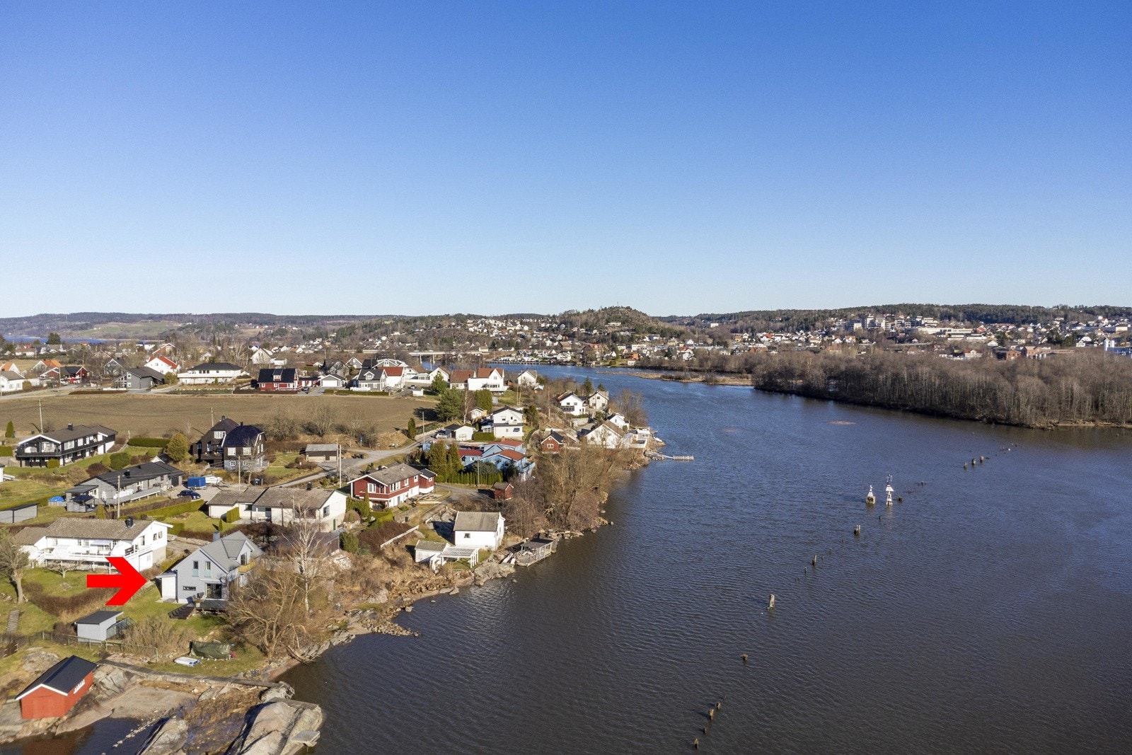 Dronefoto Galleribilde