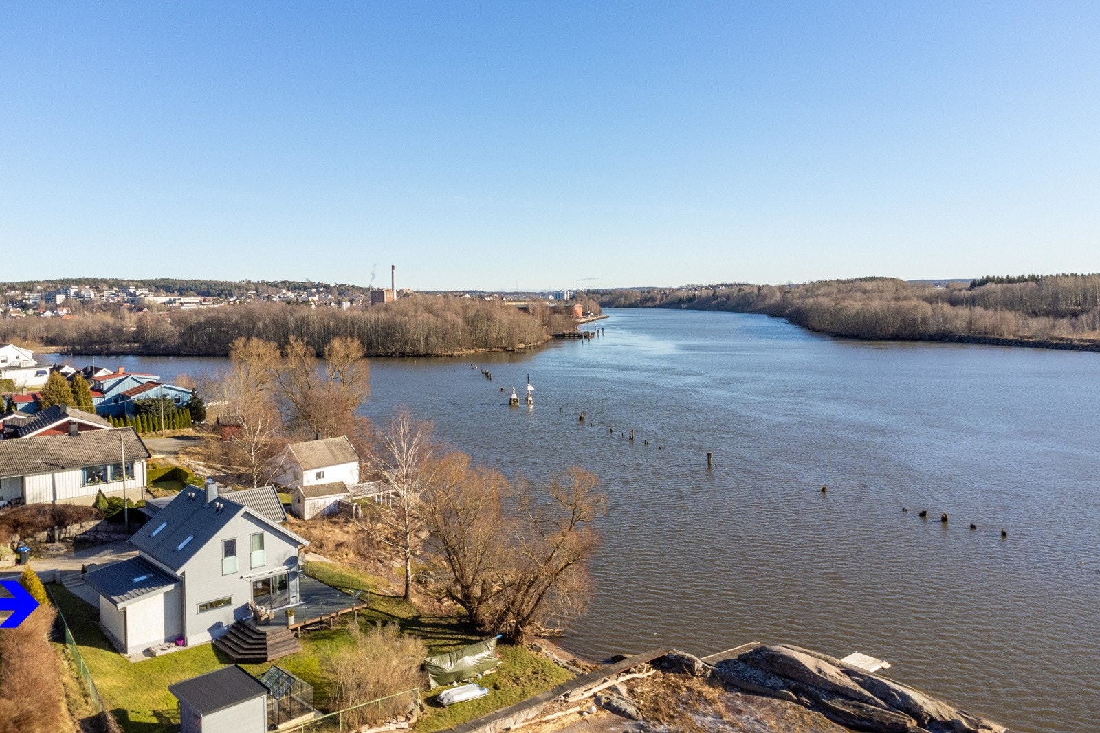 Dronefoto Galleribilde