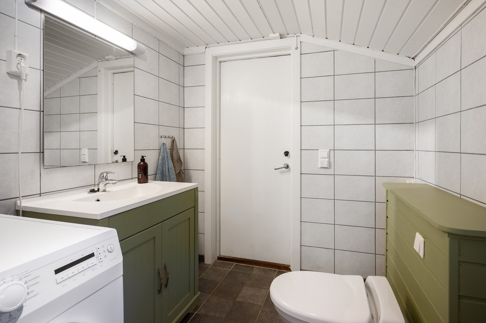 Bad er etablert i utvendig bod . Galleribilde