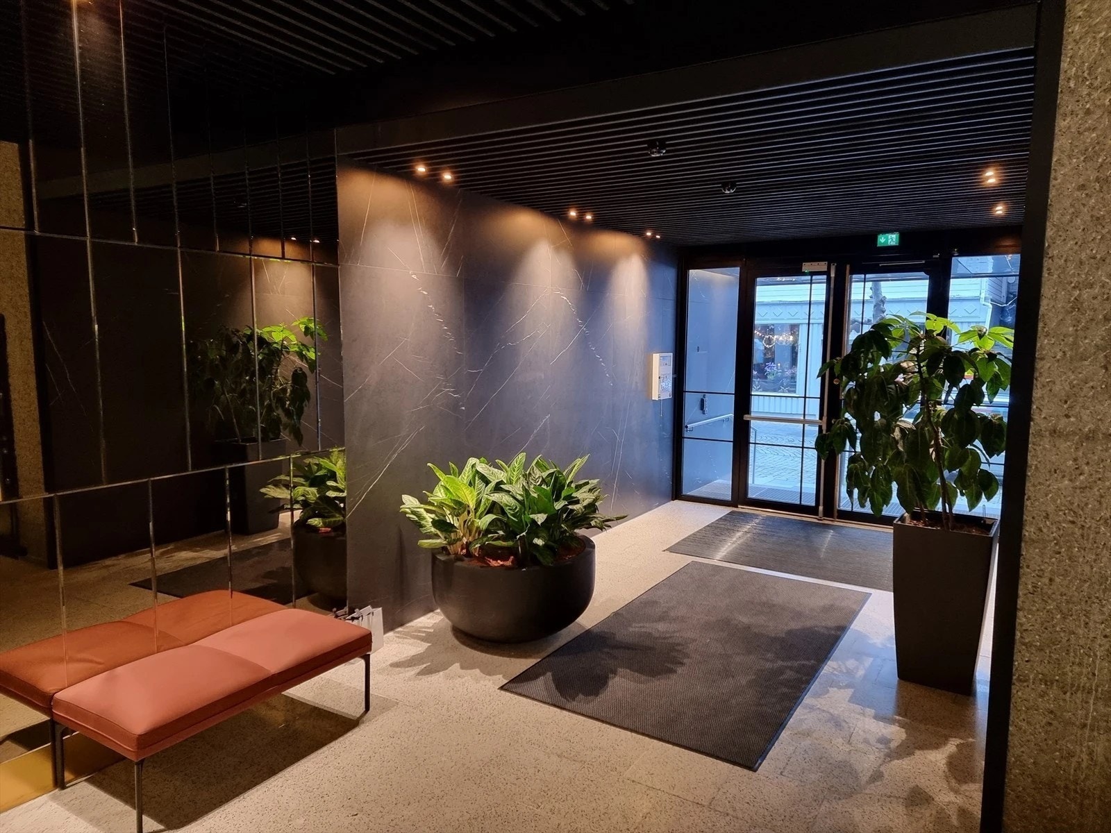 Oppgradert inngangsparti Galleribilde