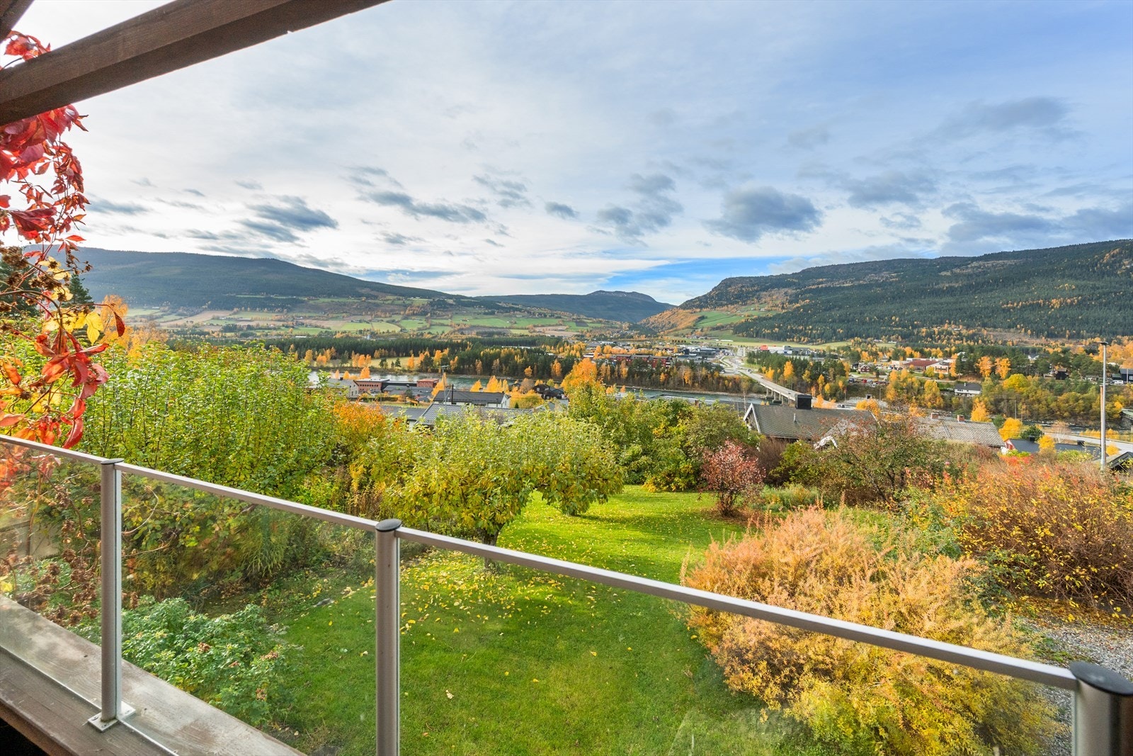 Flott utsikt over nærområdet. Galleribilde