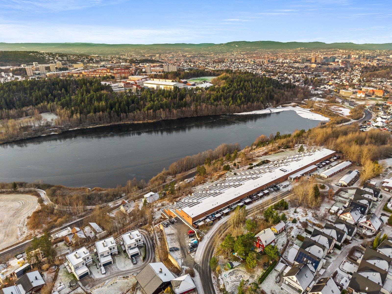 Dronefoto Galleribilde