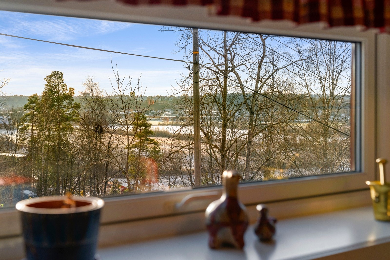 Utsikt fra kjøkkenvindu Galleribilde