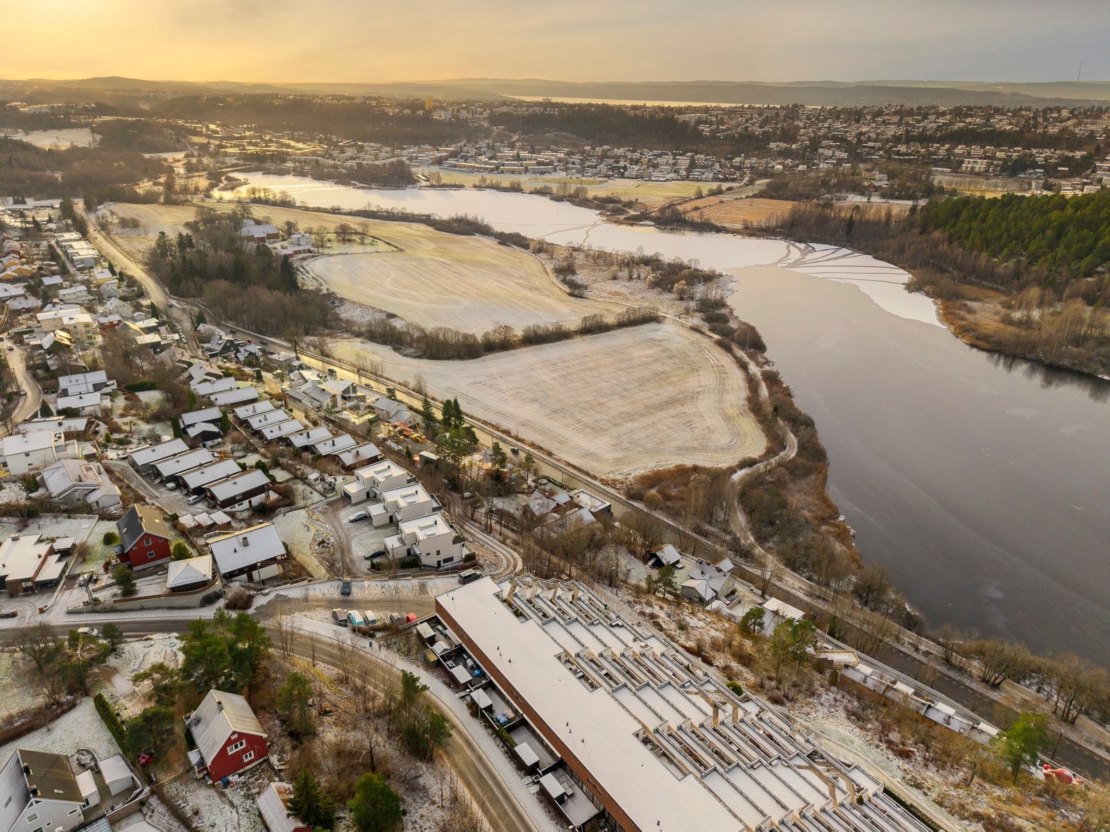 Dronefoto Galleribilde