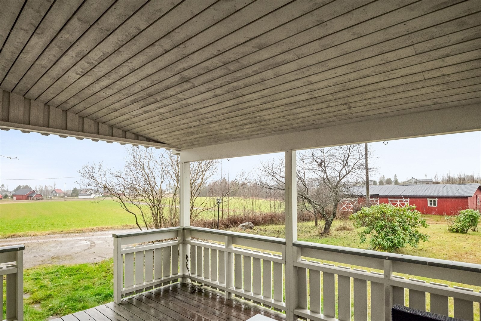 Koselig utsikt fra terrassen! Galleribilde