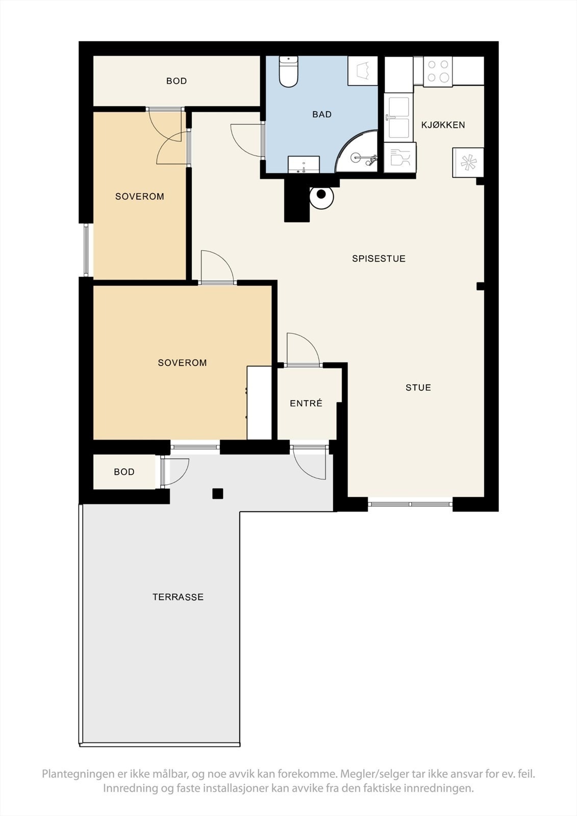 Plantegning. Galleribilde