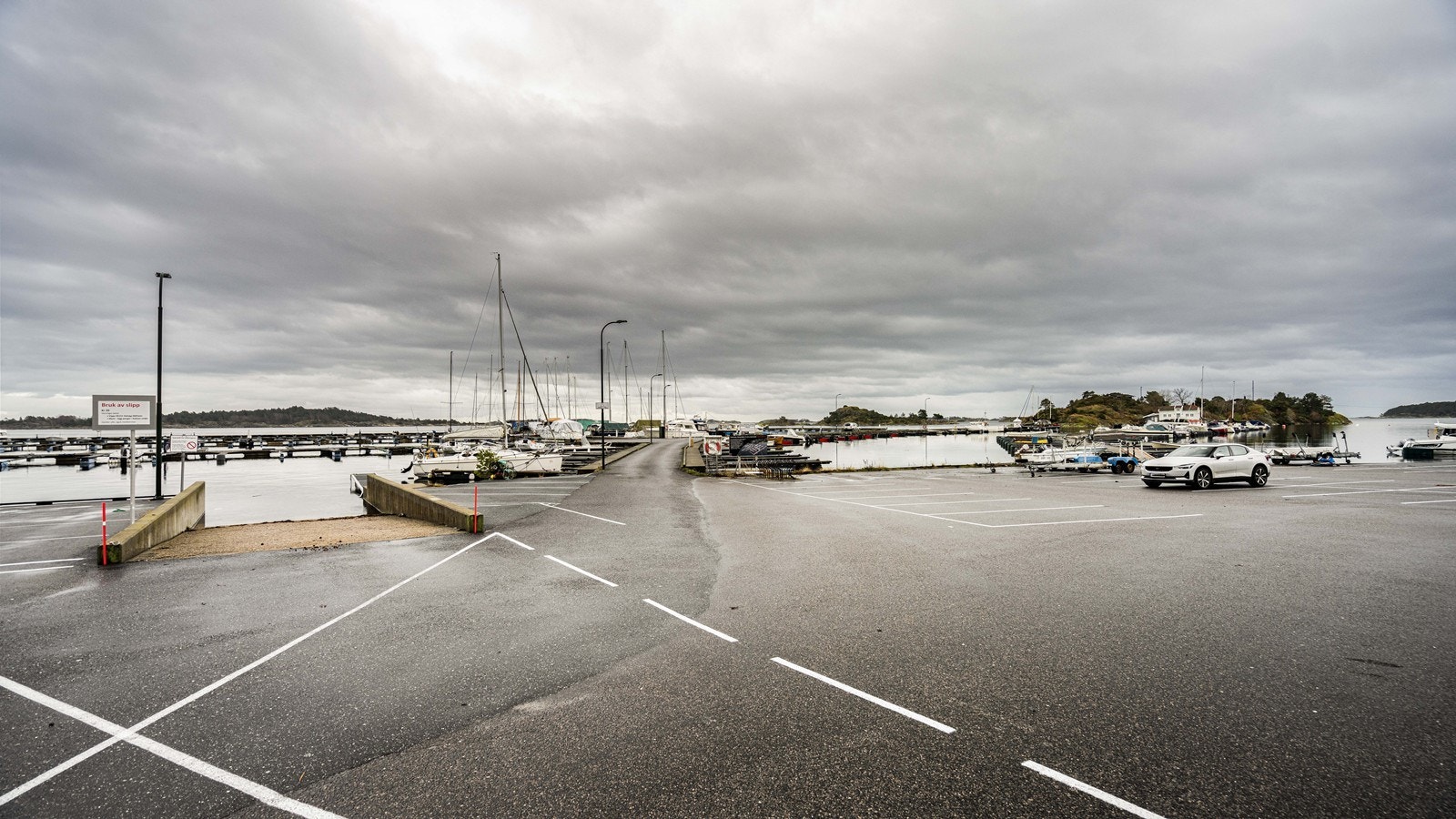 Båtplasser ligger ca 200 meter unna leiligheten Galleribilde