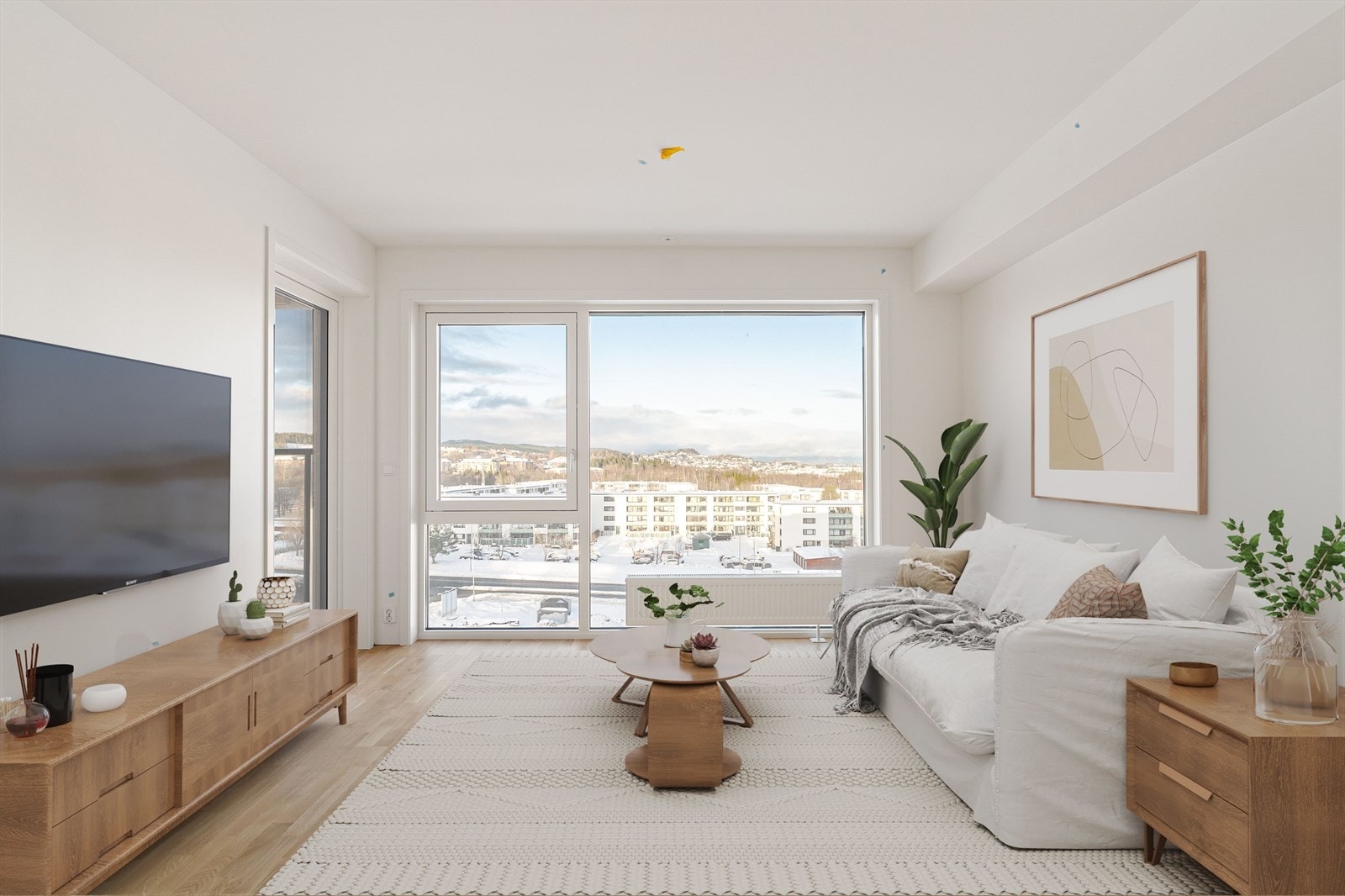 Velkommen til en moderne 2-roms toppleilighet med høy standard og en smart, funksjonell planløsning. Foto Vidar Alvik/Gratti Foto. Galleribilde