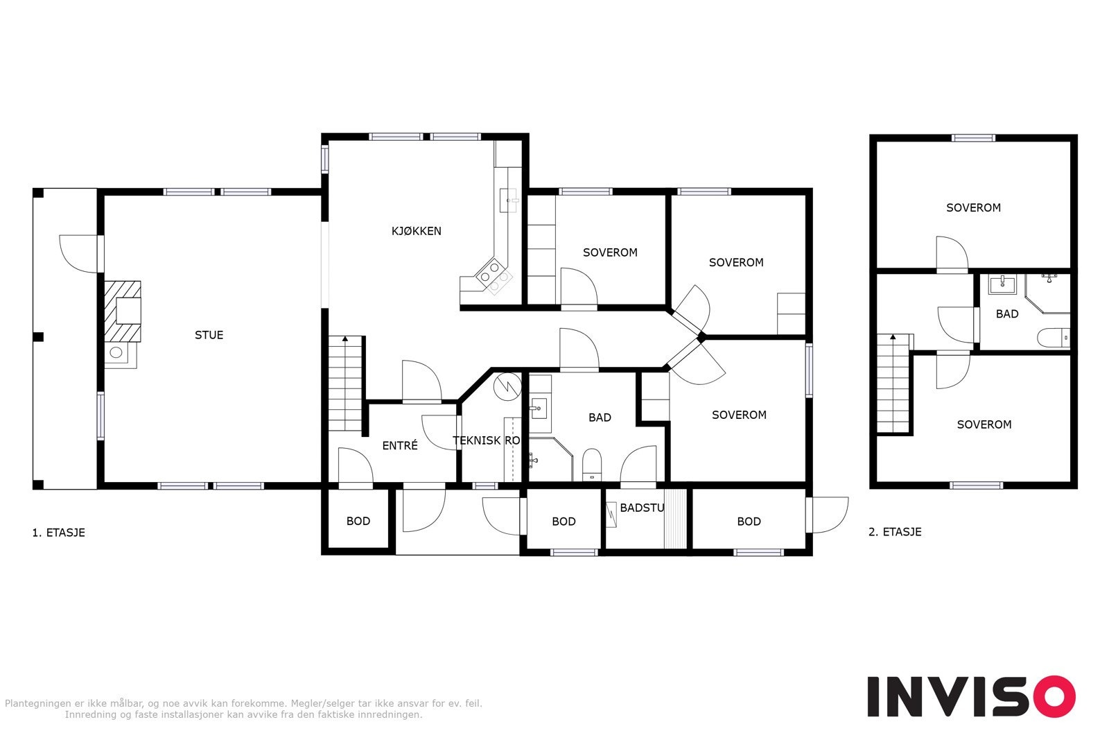 Plantegning. Det gjøres oppmerksom på at dette kun er en illustrasjon, der avvik kan forekomme. Galleribilde