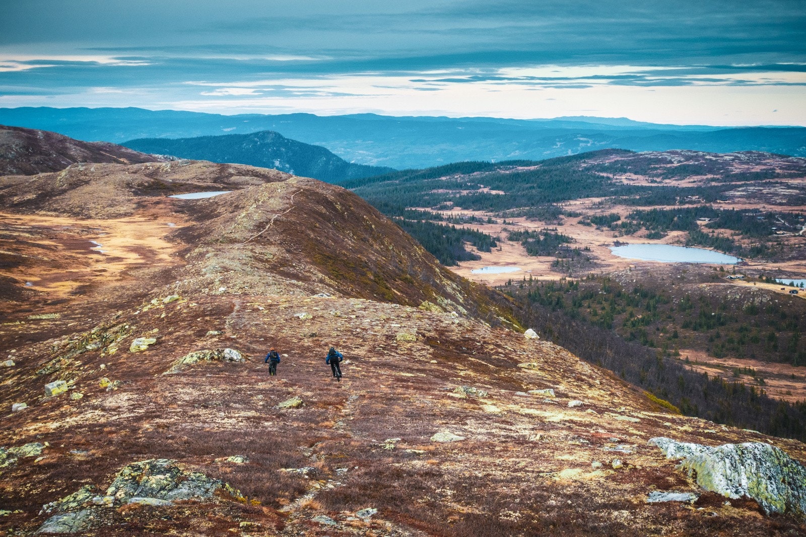 Hallingnatten stisykling. Foto Lars Storheim Galleribilde