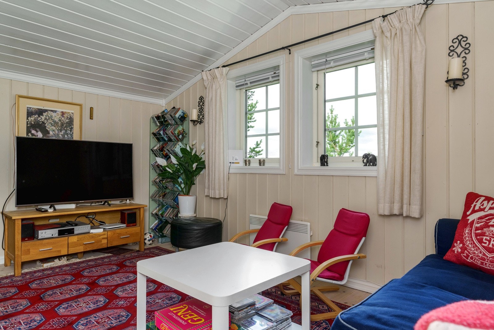 Koselig tv-stue - perfekt for barna eller for ekstra soveplasser. Galleribilde