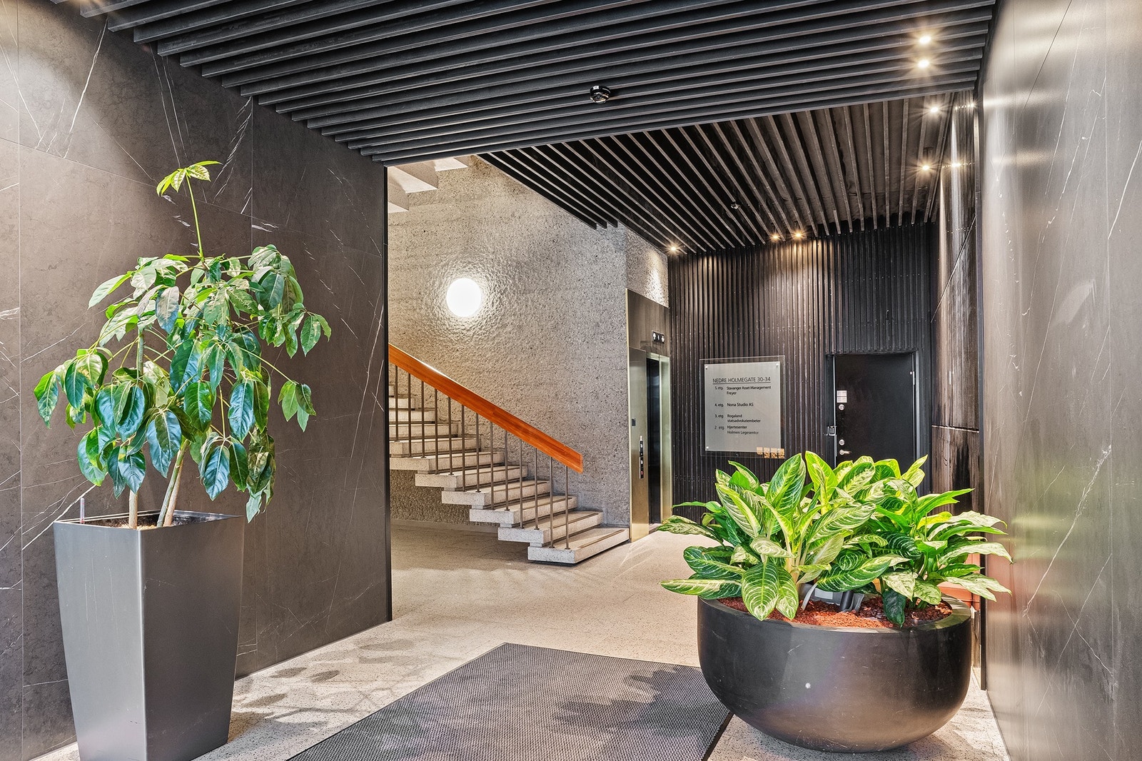 Oppgradert inngangsparti Galleribilde