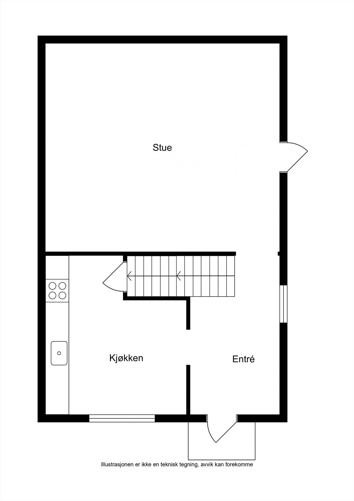 Presentasjon av 1. etasje Galleribilde