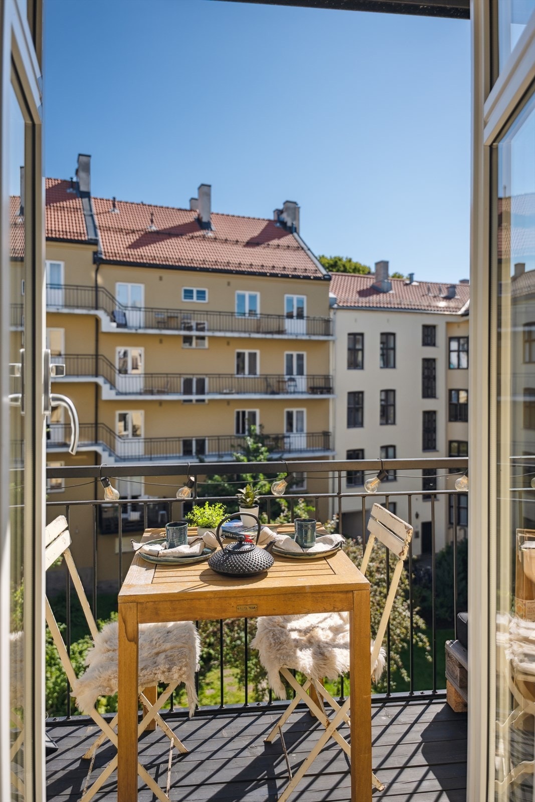 Her kan du nyte lange sommerdager, grille med venner og skape din egen lille oase i byen. Galleribilde