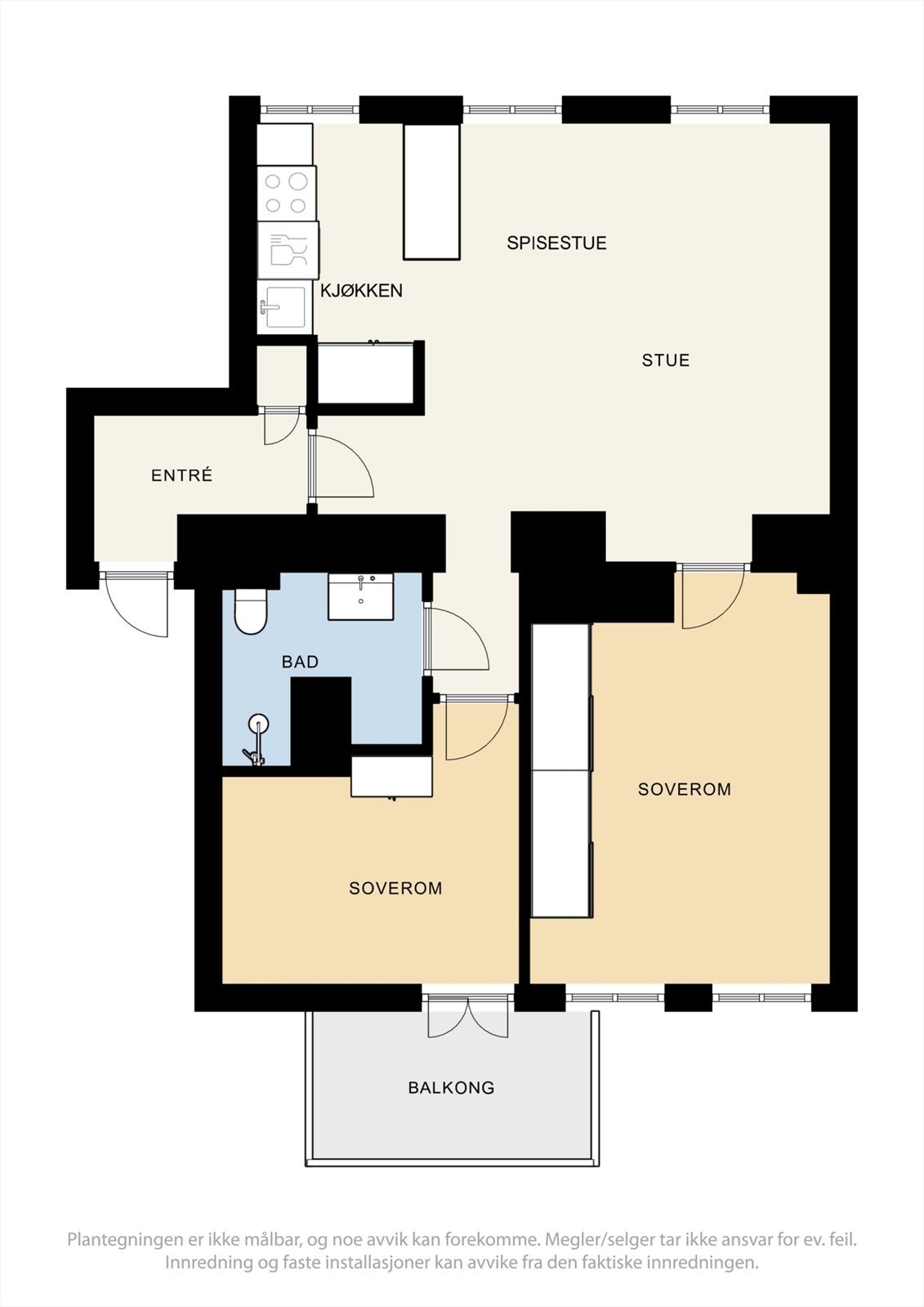 Planskisse - Bli kjent med ditt nye hjem. Galleribilde