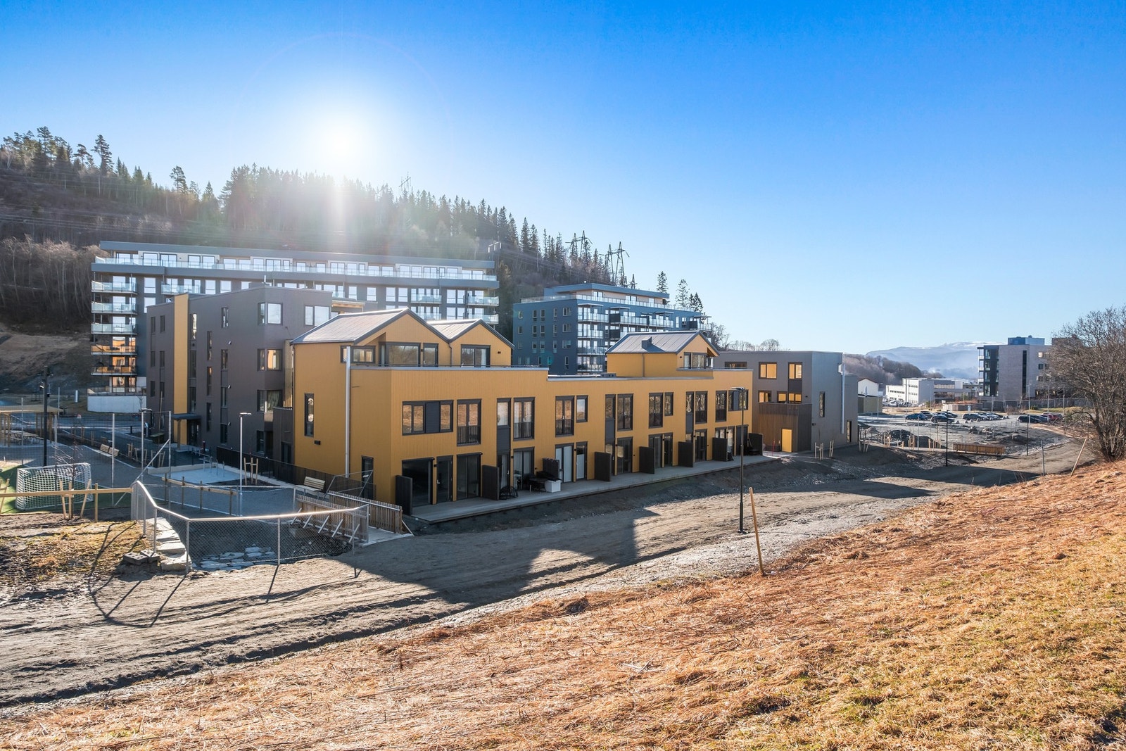 Nyoppført boligfelt - helt nye boliger, innflyttingsklart. Galleribilde