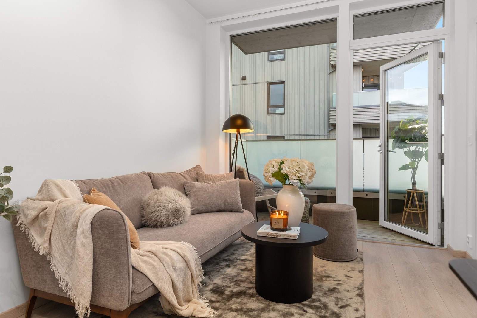 Leiligheten har en effektiv planløsning som gjør det enkelt å møblere etter personlig behov. Galleribilde