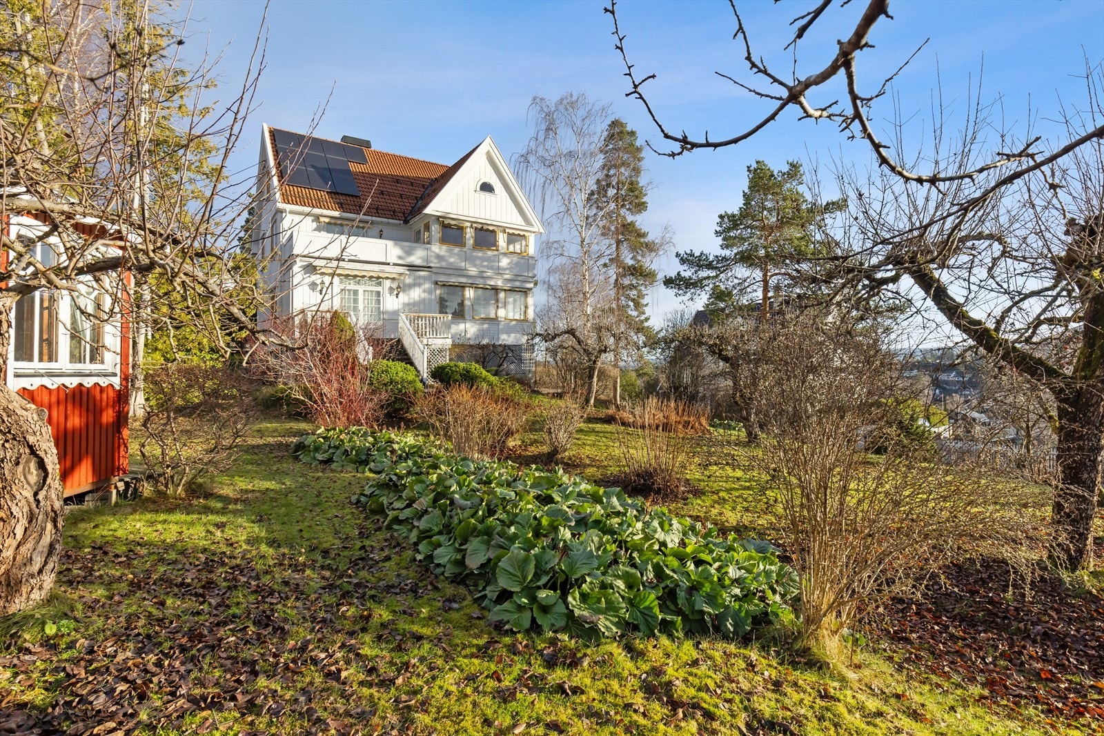 Her er det boltreplass for liten og stor, samt et yndet sted for de med grønne fingre. Galleribilde
